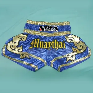 Modello personalizzato bandiera americana boxe Short Muay Thai Mma Shorts compressione Grappling Kickboxing Bjj pantaloncini da boxe