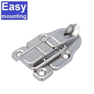 Factory Directly Offer HC258 Metal Buckle <b>Lock</b> Hardware Accessories with extra Circle Loop for Wooden case Jewelry <b>Box</b> - Product Image 1