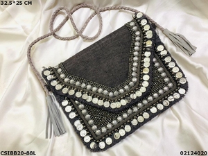 Vintage <b>Coin</b> Banjara Boho <b>Bag</b> - Product Image 6