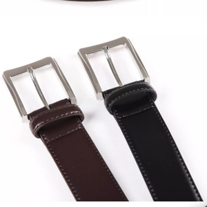 Ceinture en cuir pour hommes, cheveux sur le dessus - Product Image 5