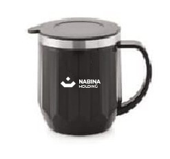 Wholesale Double Walled Tumbler <b>Cups</b> Custom Logo Stainless Steel Mugs <b>Travel</b> Print <b>Cups</b> 400ml Coffee Mug With Handle - Product Image 4