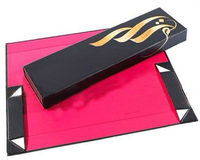 Boîtes en papier imprimées UV personnalisées pour l'emballage des extensions de cheveux, gaufrage et stratification mate pour usage industriel et personnel