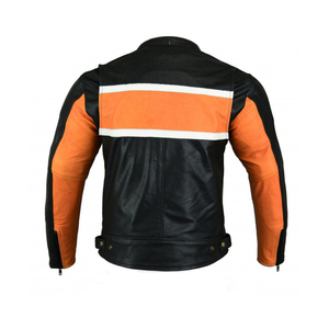 Vente en gros de veste de moto en cuir véritable personnalisé de meilleure qualité pour hommes vêtements de sport respirants dans les grandes tailles - Product Image 5