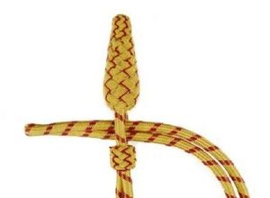 Fabrication en gros d'usine OEM Logo personnalisé 100% noeud épée or métallique et tresse française - Product Image 6