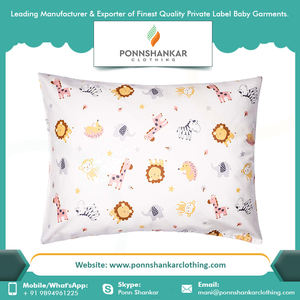 Good Quality Baby Cloth <b>Pillow</b> Cover Professional Design Private Label Baby Sleeping <b>Pillow</b> Cover - Product Image 2