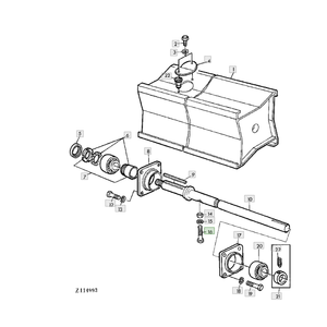 Pieza de tornillo de tapa de alta calidad para JD Tractor 19M7214 Sujetador duradero para maquinaria agrícola y mantenimiento de equipos agrícolas - Product Image 5