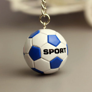 Mini llavero de bola en forma de círculo de Color personalizado, llavero de bola pequeña de colores - Product Image 3