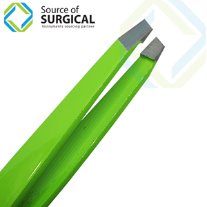 Pinzas para Cejas de Acero Inoxidable con Punta Inclinada, Duraderas y Ligeras, para Depilación y Estilizado - Product Image 3