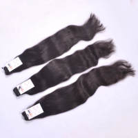 Cheveux Indiens Vierges Naturels Doublement Étirés de Qualité Supérieure, Cuticules Alignées, Extensions de Cheveux Humains de Temple Indien – Fournisseurs