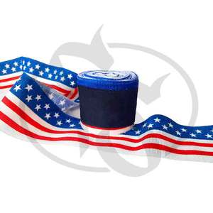 High Quality Printed Hand Wraps Colorful Elastic <b>Boxing</b> Hand Wraps Unisex Hand Protective - Product Image 1