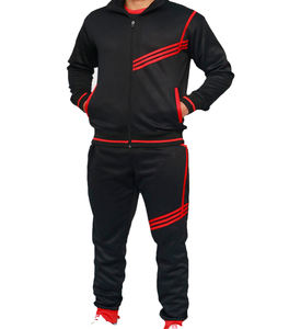 Chándal para hombre 2 conjunto de dos piezas niños unisex verano personalizado poliéster terciopelo slim fit reflectante nylon joggers hombres chándales - Product Image 4