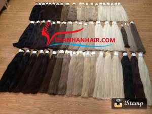 Vente chaude!!! Qualité supérieure!!! Couleur de cheveux blonds Russie 100% cheveux humains - Product Image 3