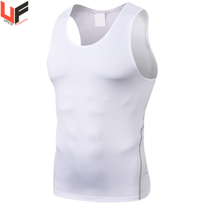 Fabricante al por mayor nuevo diseño de algodón sin mangas hombres camisetas sin mangas cómodas Camisetas interiores de fitness - Product Image 2