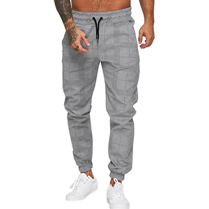 Jogging cargo avec logo personnalisé pour hommes Pantalon d'entraînement de course décontracté avec poches Tissu en toile - Product Image 2