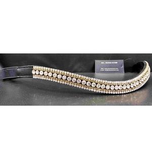 Cintas para la Frente de Caballo de Cuero Negro Marrón de Alta Calidad, Cómodas, para Accesorios de Brida Ecuestre - Product Image 2