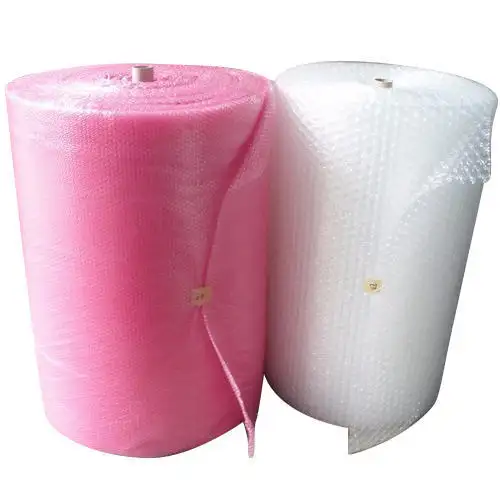 Dubai Fábrica Custom Air Bubble Roll Almofada Film Wrap Embalagem Embrulho Rolo De Plástico Preço Barato