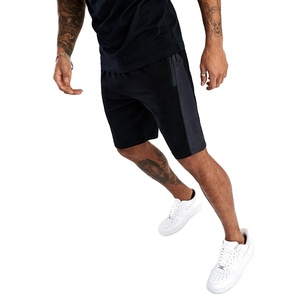 ชุดวอร์มแขนสั้นสำหรับผู้ชาย,ชุดสองชิ้นเสื้อยืดกางเกงขาสั้นเล่นกีฬาดีไซน์ใหม่ล่าสุด - Product Image 2