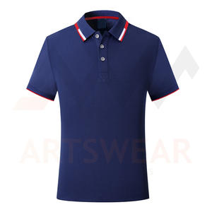 Mens Polo Chemise À Séchage Rapide Lâche Fit Couleur Différentes À Manches Courtes Sports D'été 100% Coton Logo Personnalisé Unisexe Polo Chemises 2022 - Product Image 5