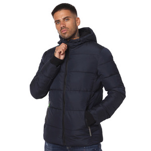 Puffer Jacket OEM al aire libre acolchado de talla grande piel de oveja transpirable hombres abrigos de invierno - Product Image 3
