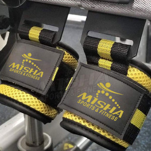 Crochets de musculation de poids, sangles de poignet, en néoprène, exercices de gymnastique, Support de poignet - Product Image 5