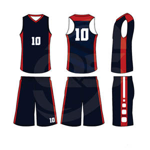 ชุดเสื้อบาสเก็ตบอลแห้งเร็วของผู้ชายชุดฝึกซ้อมพร้อมกระเป๋าขนาดพิเศษปรับแต่งได้ - Product Image 2