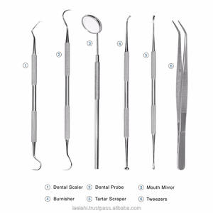 Kit de Instrumentos de Higiene Dental con Raspadores y Espejo / Venta al por Mayor Directa de Fábrica de Instrumentos de Higiene Dental 2026 - Product Image 3