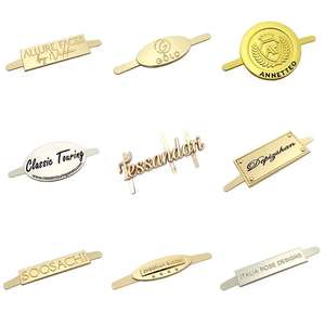 Großhandel Tasche geprägt Namens stempel Designer Label Tag Metall für Handtasche - Product Image 5