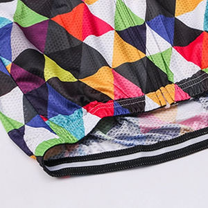 เสื้อเจอร์ซี่แขนสั้นสำหรับขี่จักรยานแห้งเร็ว,เสื้อเจอร์ซีย์สำหรับขี่จักรยานพิมพ์ลายดีไซน์ใหม่ระบายอากาศได้ดี - Product Image 5