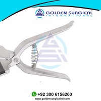 Pince à tatouer à action parallèle en acier inoxydable pour chevaux, outils vétérinaires de marquage et de tatouage du bétail GOLDEN AC