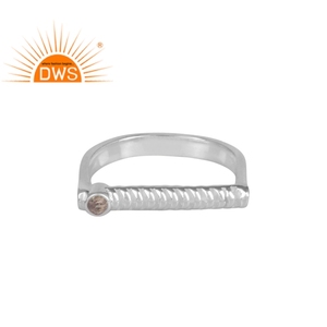 Round Cut Natural Labradorite Gemstone <b>Ring</b> Jewelry <b>Set</b> Handmade Twisted Fine <b>Silver</b> Abstract <b>Ring</b> Jewelry Manufacturer - Product Image 1