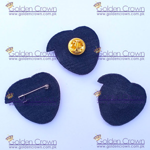 Broches de Fresa de Color Sólido Bordados a Mano con Imán Ecológico de Tela de Alta Calidad al por Mayor con Opciones Personalizadas - Product Image 2