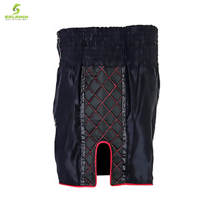 Pantalones cortos de boxeo Muay Thai, ropa de artes marciales tailandesa, Kickboxing, venta al por mayor - Product Image 3