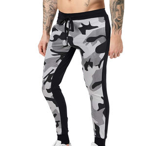 Chándal con logotipo personalizado para hombre, pantalones de algodón para correr, sublimación - Product Image 2