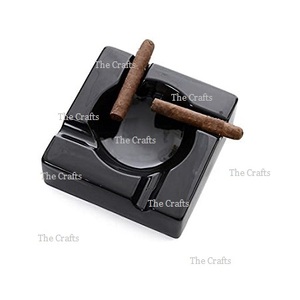 Premium Quality <b>Cigarette</b> Ash Tray In Metal Blue Color Smoking Ash Tray For Home And Hotel Table Top Use - Product Image 3