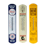 Kualitas Ekspor Desain Kustom Vitreous Enamel Metal Thermometer Plate Produsen