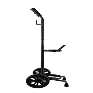 Медицинская тележка с одной кислородной бутылкой, больничная тележка - Product Image 1