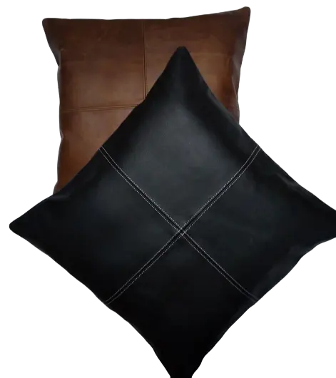 Sarung bantal Sofa kulit asli kustom untuk ruang tamu penutup sofa terbaik untuk kamar tidur Sofa