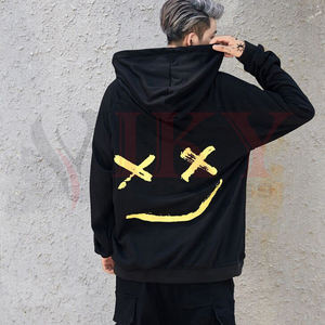 Wholesale Blank Street Wear Sweatshirt Fleece <b>Men</b> Hoodies Plain Cotton Custom Logo <b>Men's</b> Hoodie by Viky Industries - Product Image 4