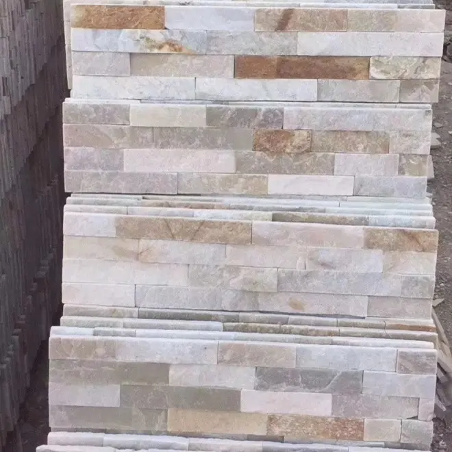 Baldosas de pizarra de piedra cultivada Natural paneles de revestimiento para paredes interiores y exteriores