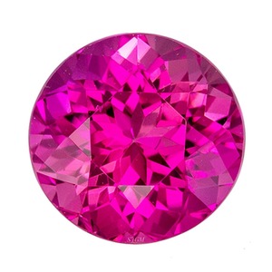 TOURMALINE ROSE Naturelle Coupe Brillante Ronde de 2.25mm Prix de gros de haute qualité à facettes en vrac TOURMALINE NATURELLE - Product Image 1