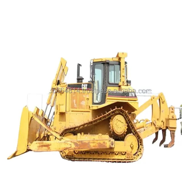 Utilizzato gatto bulldozer D7 utilizzato caterpillar cat D7R D7H D7G bulldozer in vendita BUON PREZZO