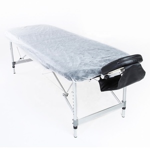 Sábanas Desechables Ajustables para Camillas de Masaje con Elásticos para SPA, Exámenes Médicos, <span class=keywords><strong>Tatuajes</strong></span>, Depilación, No Tejidas, 82'' x 30'' - Product Image 3