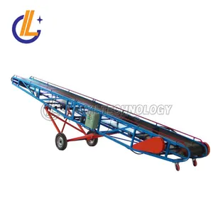 High Quality incline fertilizer sacks mobile belt conveyor for truck and container loading