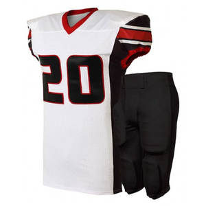 Uniformes de Fútbol Americano Personalizables 2023 para Adultos, Camisetas Transpirables de Manga Corta, Pantalones Cortos Lisos, Tallas Grandes, 100% Poliéster - Product Image 1