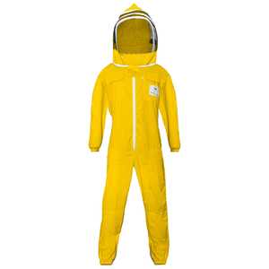 Traje de apicultura profesional amarillo fluorescente verano apicultor cuerpo completo a prueba de picaduras apicultores trajes - Product Image 1