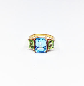 Gemvanity SR374 Sterling Silver 925 Gold Plated Supplier Wholesaler Custom Made Handmade <b>Cheap</b> Unisex Low MOQ Trendy <b>Rings</b> - Product Image 2