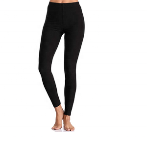 2023 femmes sans couture coton respirant Yoga Leggings taille Logo tricoté tissu prix de gros - Product Image 2