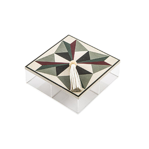 Newest Design Acrylic Sweets <b>Box</b> With Wood Lid Premium Quality Customized Size Chocolates <b>Box</b> By Home Arts - Product Image 1