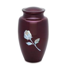 Urne de crémation en métal classique 2023 capacité de 200LBS urnes de cendres humaines bon marché en gros pour Niche Columbarium fournitures funéraires inde - Product Image 1