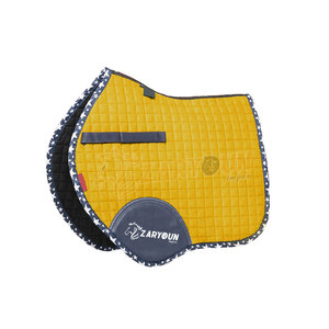 Custom Classical Comfort English Dressage Saddle Pad Polyester ZARYOUN IMPEX Best Quality at Low Price Satin Fabric Equestrian - Product Image 5